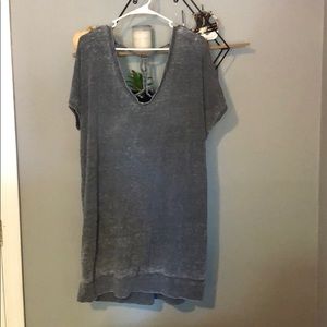 Grey Sweatshirt Dress from Express